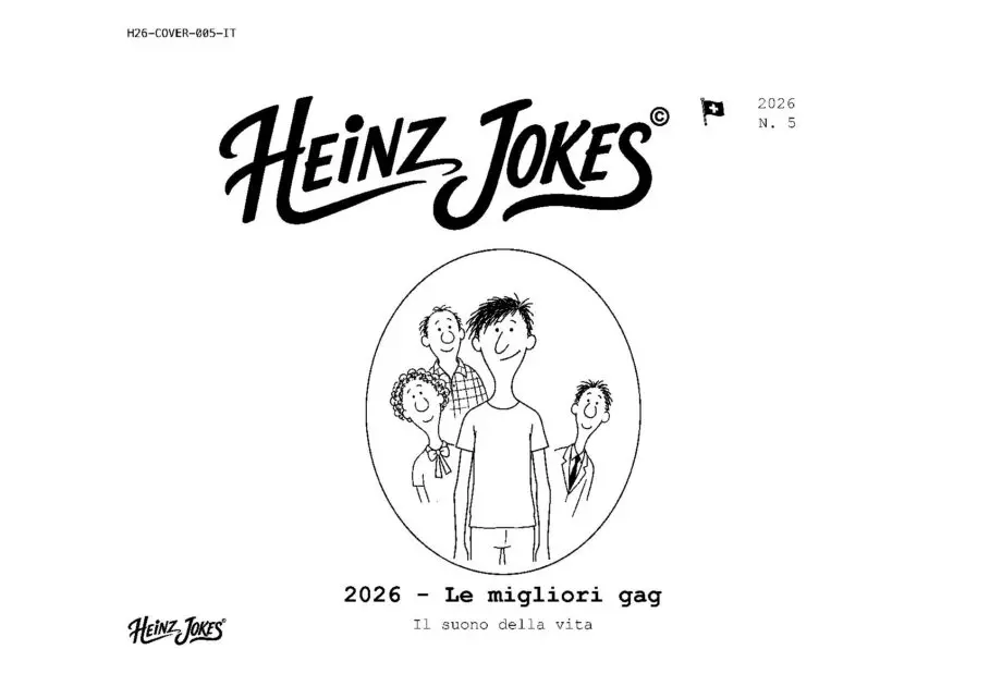Copertina di Heinz Jokes 2026 – Le migliori gag, Numero 5, edizione italiana